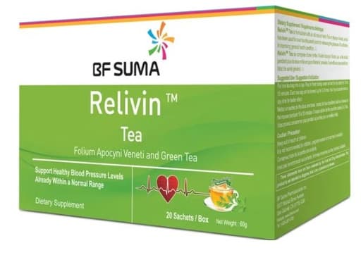 BF Suma Relivin Tea cardiovascular health product in Uganda