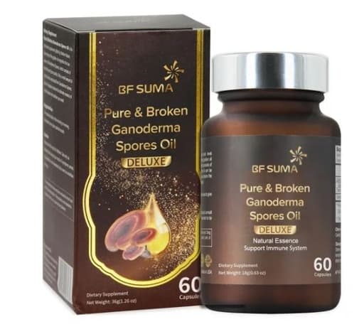 BF Suma Pure Broken Ganoderma Spores Oil Capsules (60s) immune boosters product in Uganda